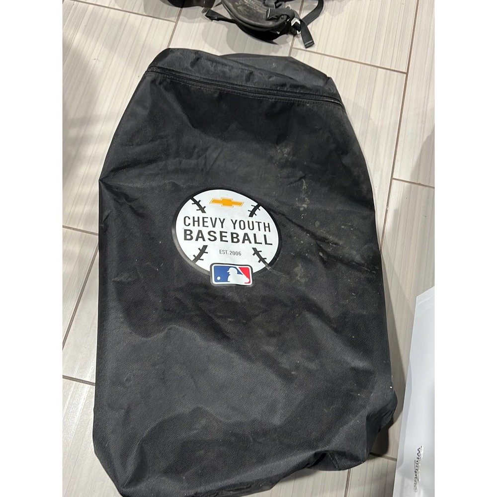 Chevy Youth Baseball Gear Bag Huge Black 36 x 16 hold all their gear
